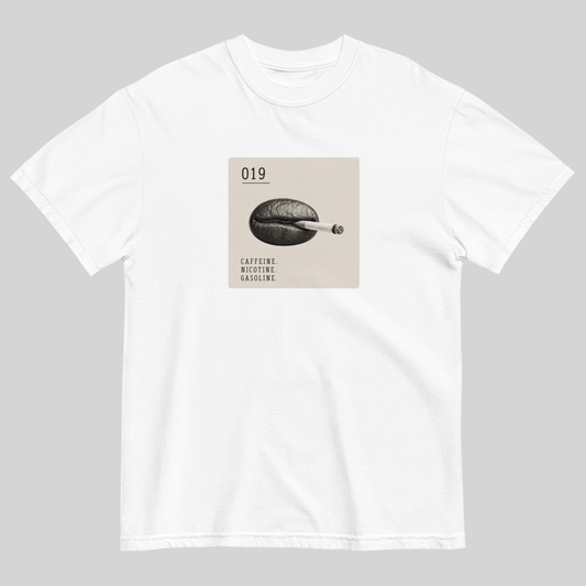 MONORETRO FUEL journal — Coffee. Nicotine. Gasoline., on Object Series 019.