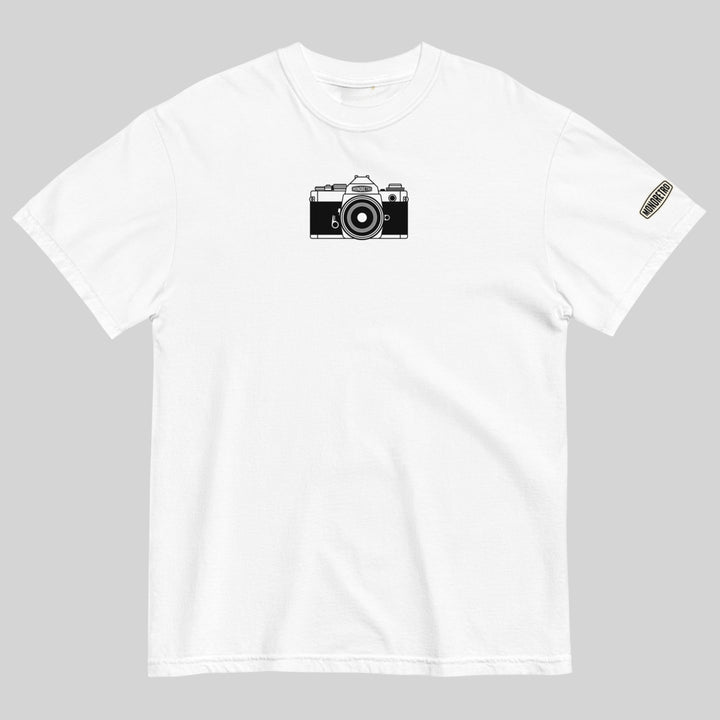 35mm SLR Heritage Tube Knit T-Shirt — MONORETRO Analogue collection.