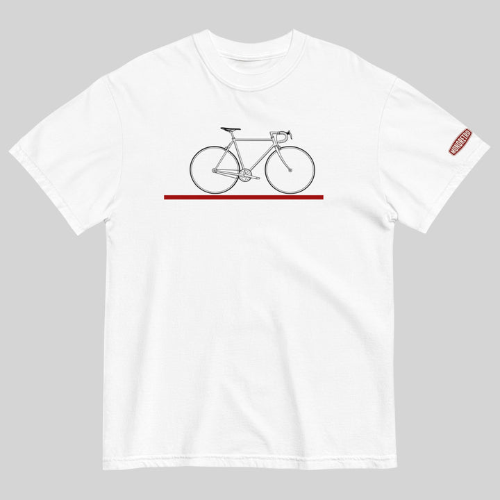 Bike Racer Heritage Tube Knit T-Shirt — MONORETRO Analogue collection.
