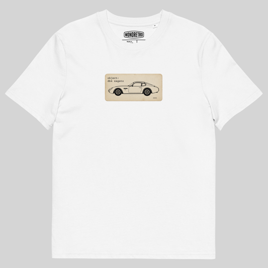 DB4 Zagato in white — front view.