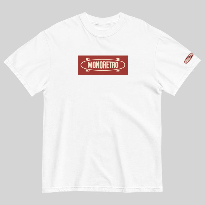 Long Boarder Heritage Tube Knit T-Shirt — MONORETRO Analogue collection.