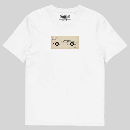 Miura in white — front view.
