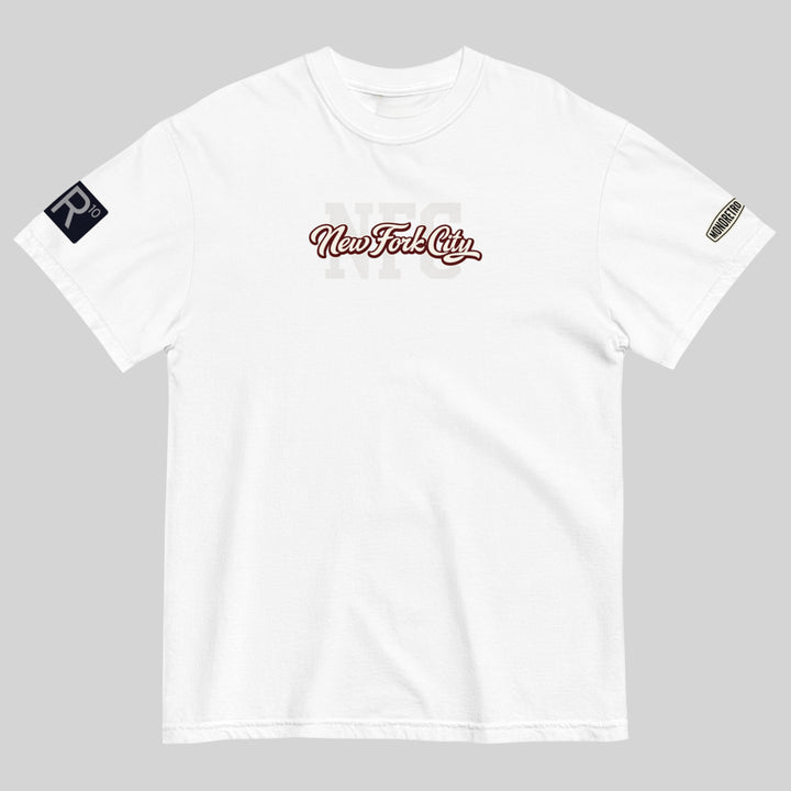 New Fork City Heritage Tube Knit T-Shirt — MONORETRO R10 collection.