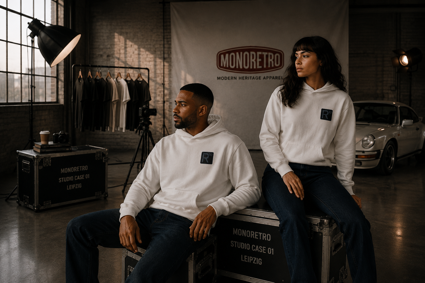R10 Restaurant & Bar Heavyweight Hoodie — MONORETRO R10 collection.