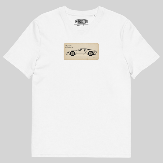Stradale in white — front view.