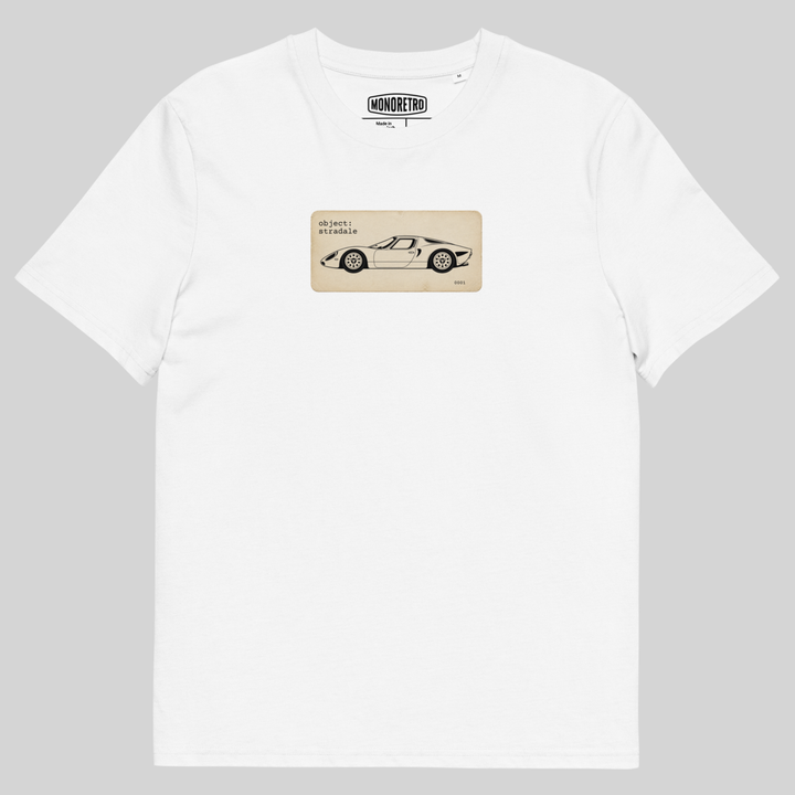 Stradale in white — front view.