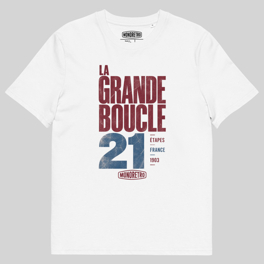 Tour De France in white — front view.