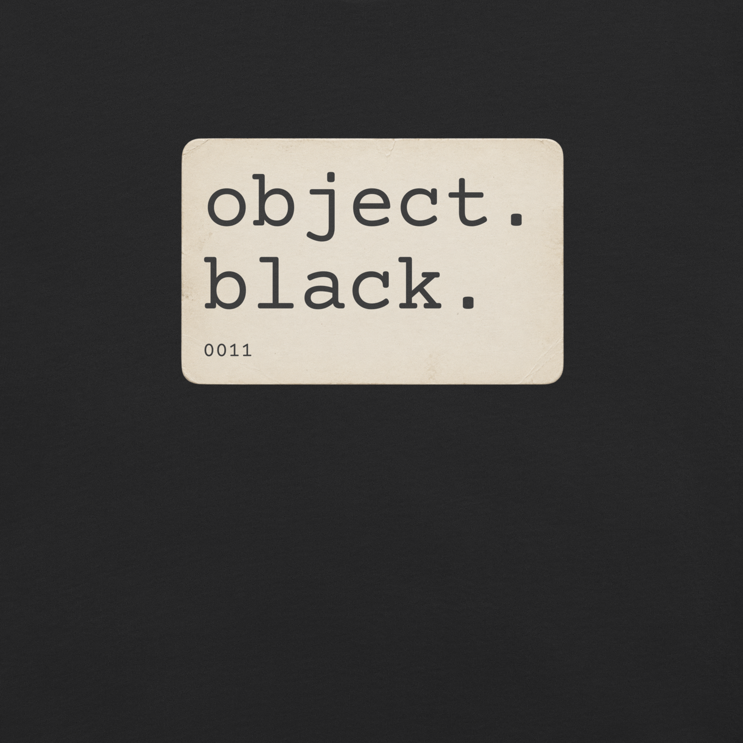 Object Black 002