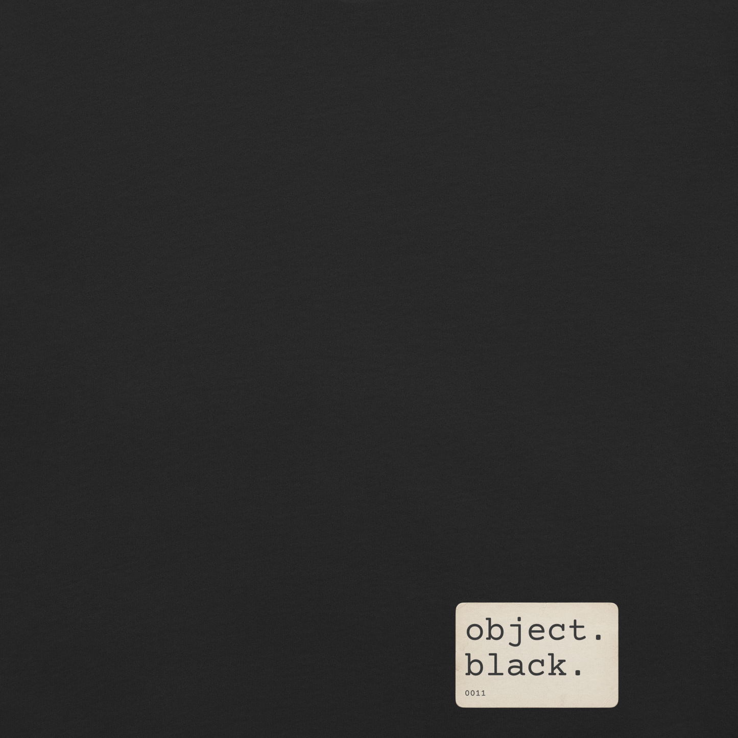 Object Black 008