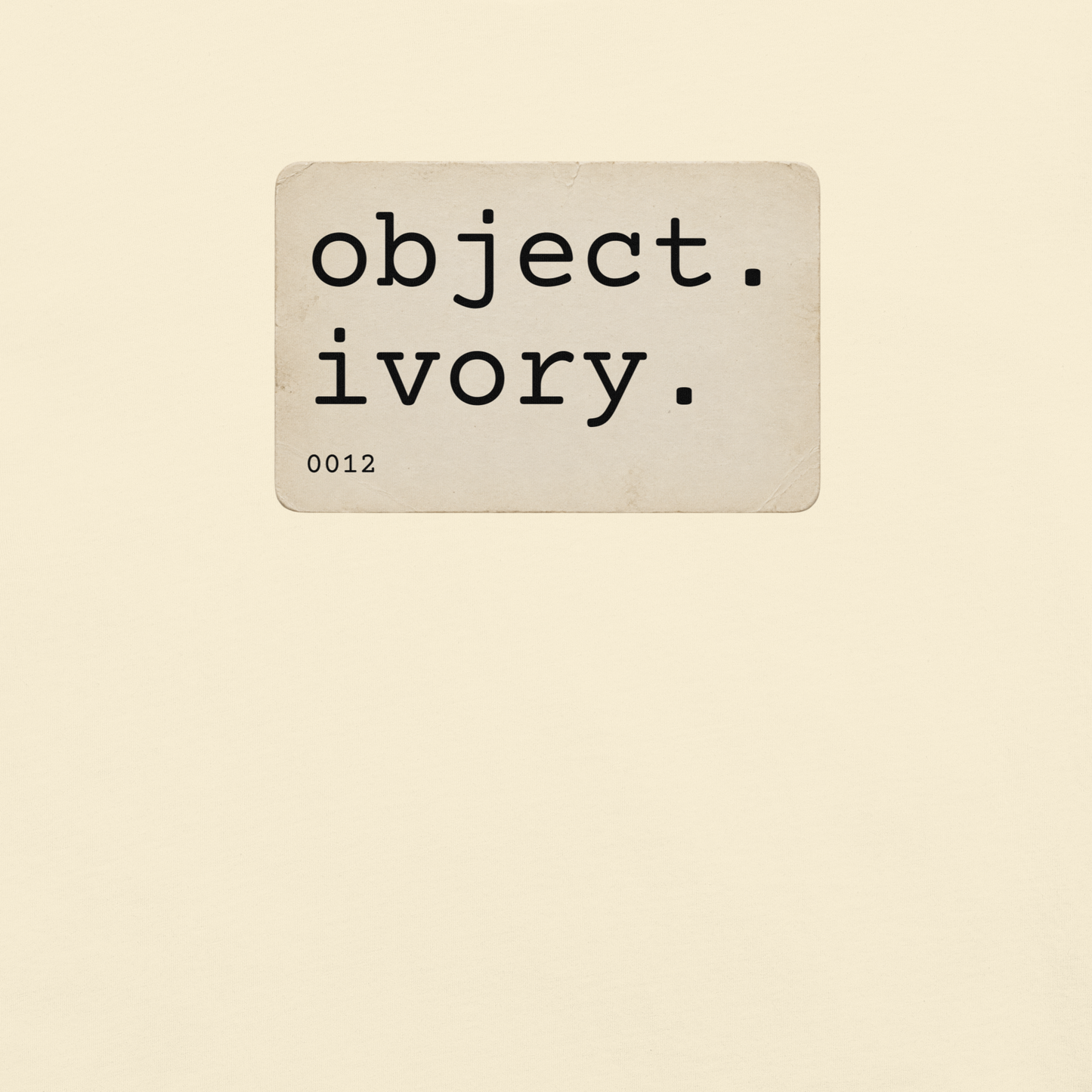 Object Ivory 004