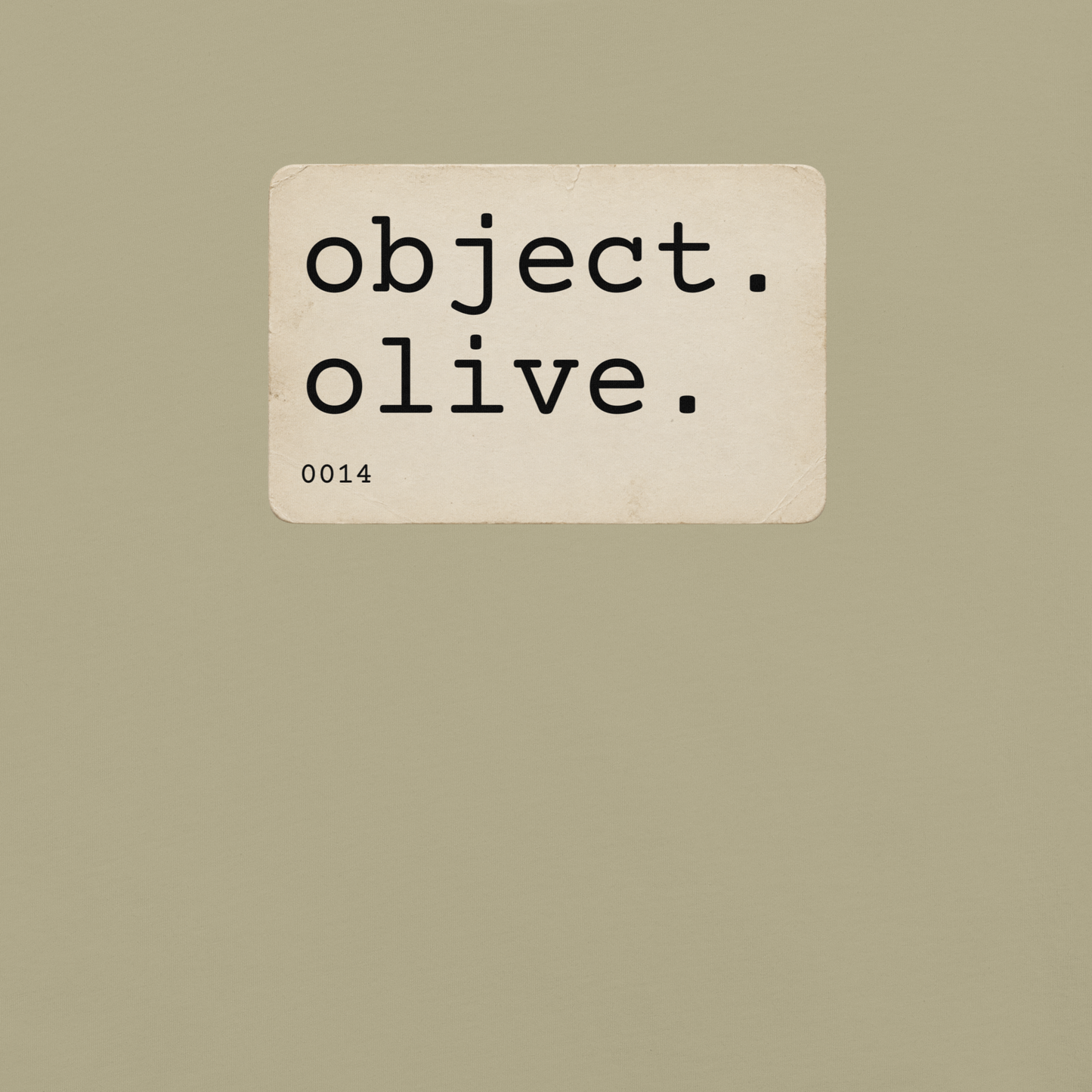 Object Olive 005