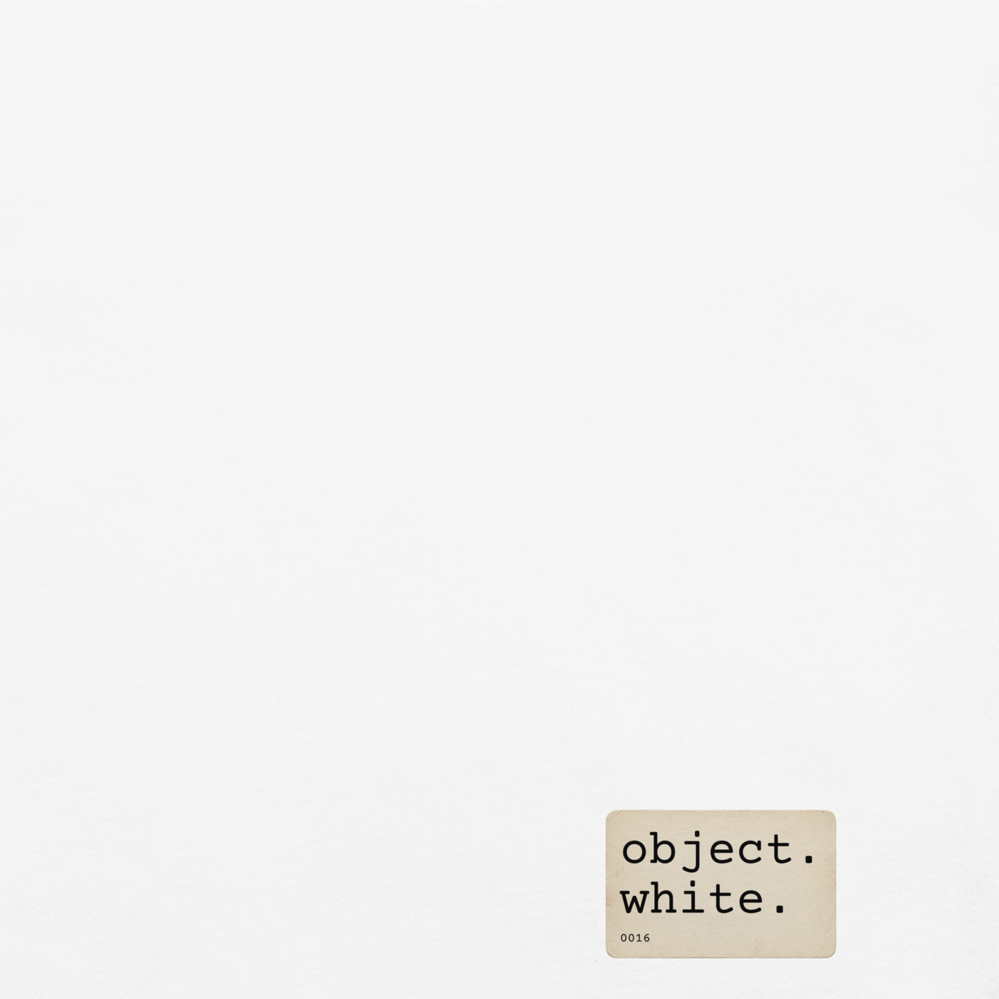 Object White 007
